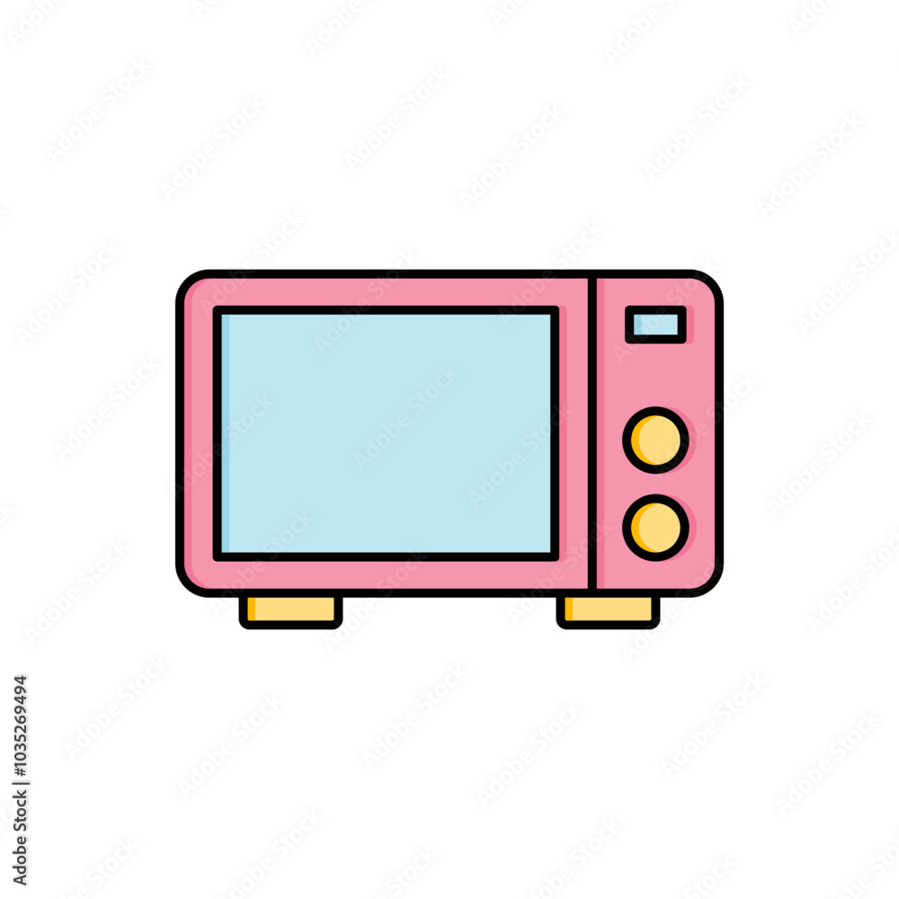 flat design oven vector icon flat design oven vector icon