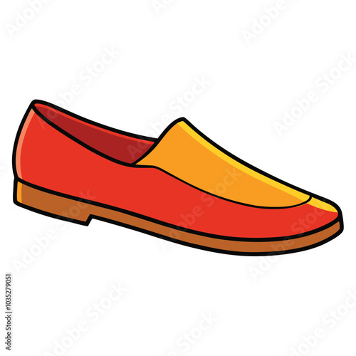 chelsea boots art, icon, graphic, vector, flat design.