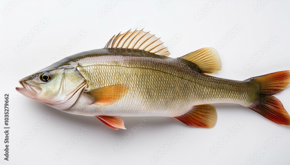Perch on White Perch on White