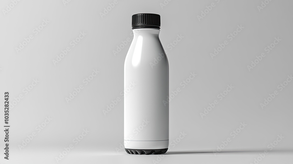 Water Bottle Mockup, high-end and customizable with realistic high-resolution rendering, ideal for branding, packaging design, and professional presentations, AI Generative Water Bottle Mockup, high-end and customizable with realistic high-resolution rendering, ideal for branding, packaging design, and professional presentations, AI Generative
