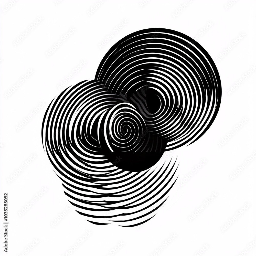 Optical Illusion Spiral Circles Optical Illusion Spiral Circles