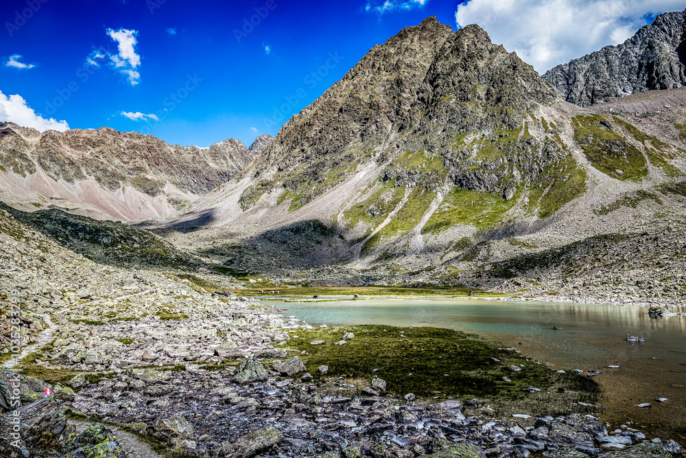 am Winnebachsee in den Ötztaler Alpen am Winnebachsee in den Ötztaler Alpen
