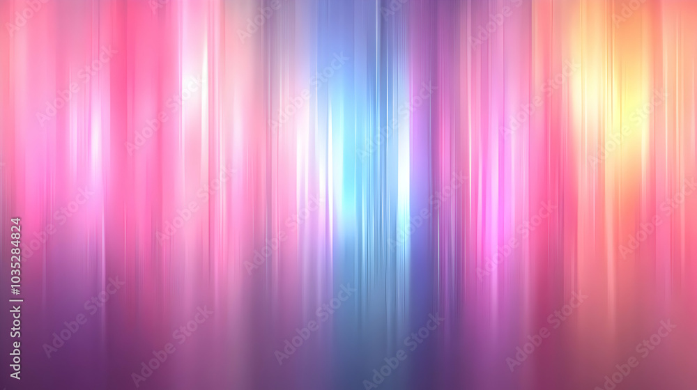 Abstract Background with Colorful Vertical Lines, a Smooth and Vibrant Visual Effect Abstract Background with Colorful Vertical Lines, a Smooth and Vibrant Visual Effect