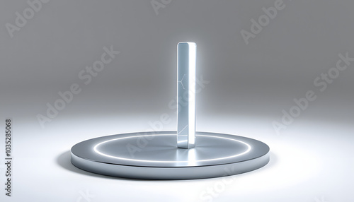 Turning point isolated with white highlights, png photo