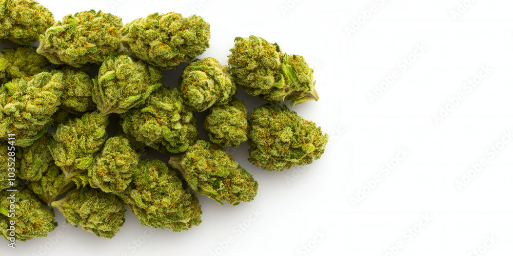 Fototapeta premium Marijuana in the modern world
