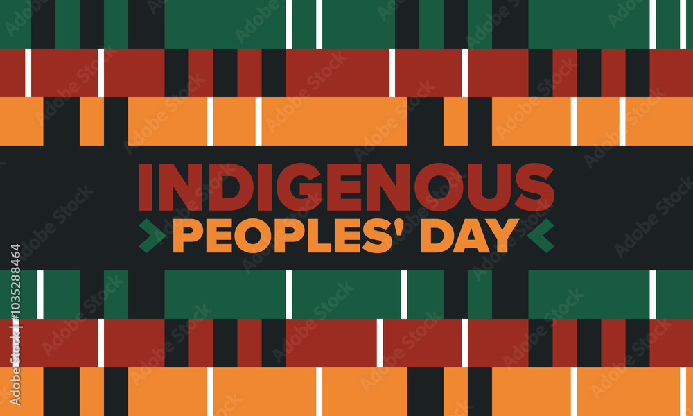 Indigenous Peoples' Day. Native American Day. American Indian culture. Heritage Month. Celebrate annual in United States. Tradition pattern. Poster, card, banner and background. Vector illustration Indigenous Peoples' Day. Native American Day. American Indian culture. Heritage Month. Celebrate annual in United States. Tradition pattern. Poster, card, banner and background. Vector illustration