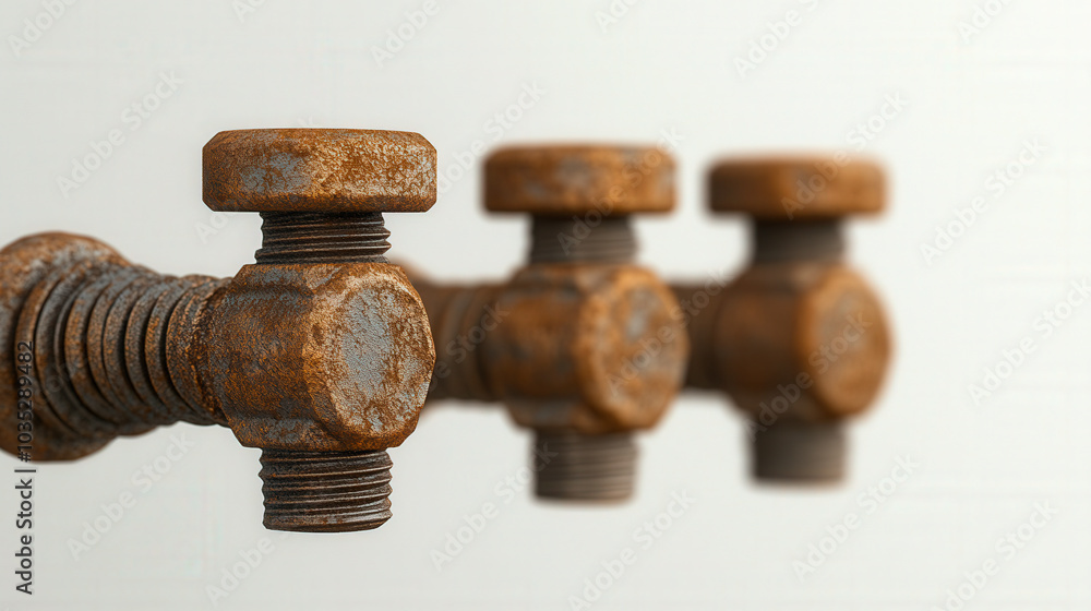 Rusty pipes Rusty pipes