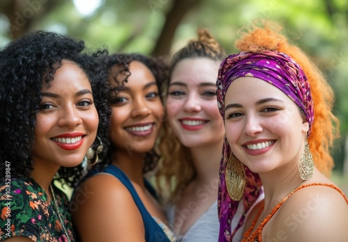 Diverse Women Friends.