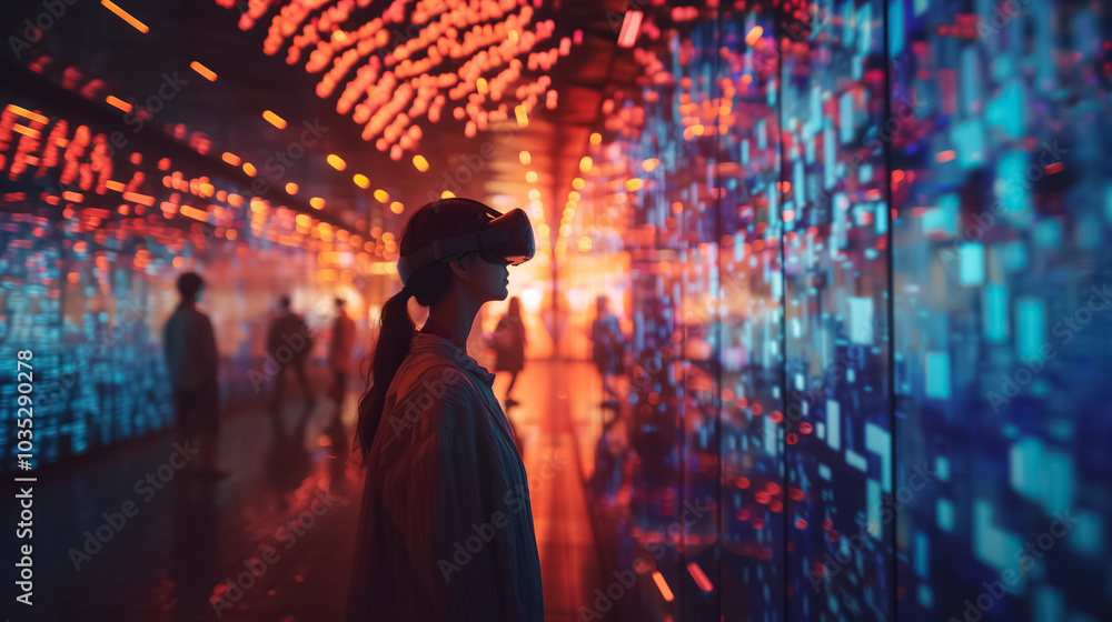 Virtual Reality Viewing with Interactive Hologram Shows Virtual Reality Viewing with Interactive Hologram Shows
