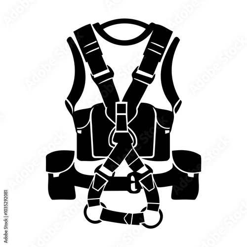 Safety Harness for Climbing and Construction Work