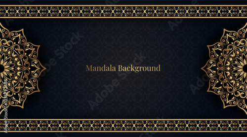 Luxury background with ornamental mandala