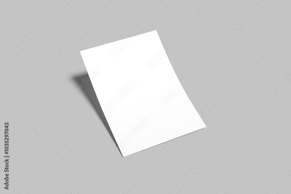 A4 Flyer Blank Mockup A4 Flyer Blank Mockup