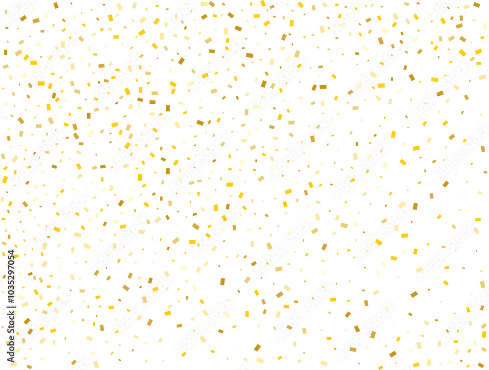 Wedding Golden Rectangles Confetti Background. Vector illustration Wedding Golden Rectangles Confetti Background. Vector illustration