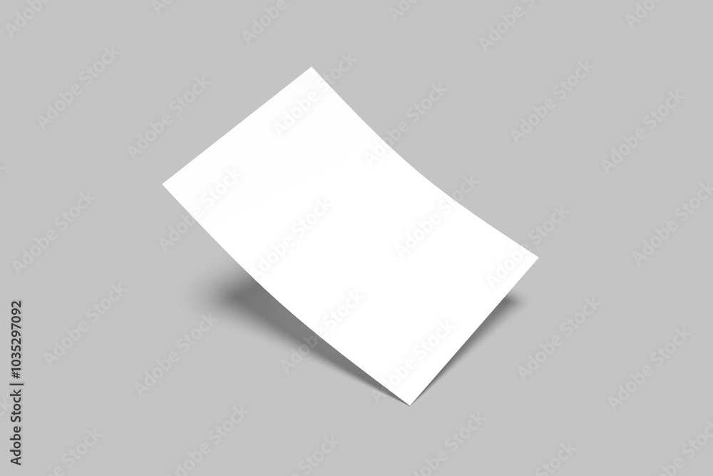 A4 Flyer Blank Mockup A4 Flyer Blank Mockup