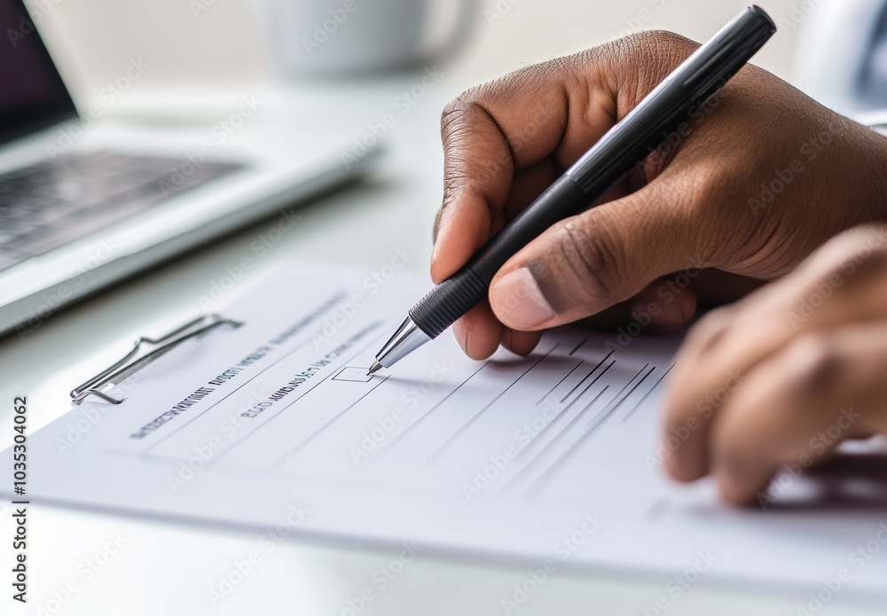 Filling Out Form. Filling Out Form.