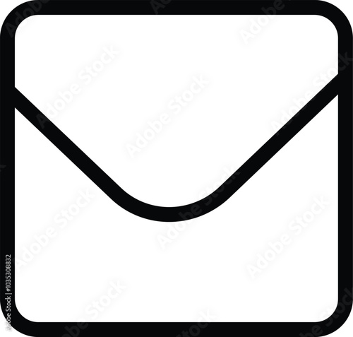 Email Inbox, Message Icon, Mail Icon, Inbox Sign, Messaging Symbol, Envelope, Letter Sending