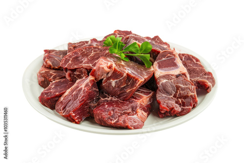 Fresh Beef Cuts Displayed In A Butcher Shop Highlighting Quality and Freshness for Culinary Use