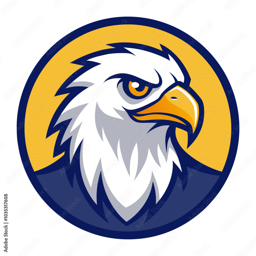 Fototapeta premium eagle mascot logo