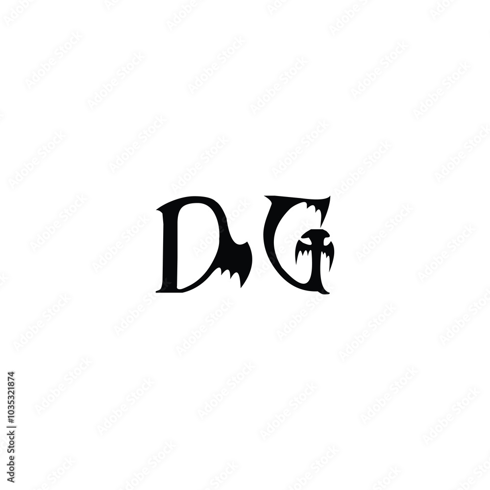 DG monogram logo design letter text name symbol monochrome logotype alphabet character simple logo DG monogram logo design letter text name symbol monochrome logotype alphabet character simple logo