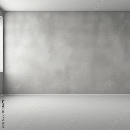 Wallpaper Mural empty white room with wall Torontodigital.ca