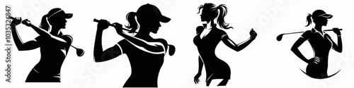 Mastering the Straight Left Arm Technique in Female Golf