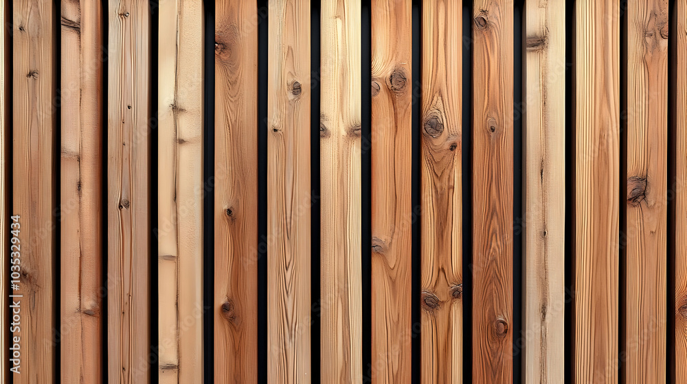 Wooden Wall Panels with Horizontal Grain and Knots: Close-up Texture of Natural Wood Wooden Wall Panels with Horizontal Grain and Knots: Close-up Texture of Natural Wood