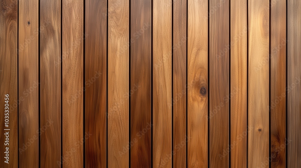 A vertical layout of polished wooden planks showing beautiful natural grain. Perfect for interior design backgrounds or bedding in warm, earthy tones. A vertical layout of polished wooden planks showing beautiful natural grain. Perfect for interior design backgrounds or bedding in warm, earthy tones.