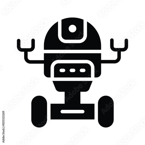 Take a look at this creatively designed space rover vector