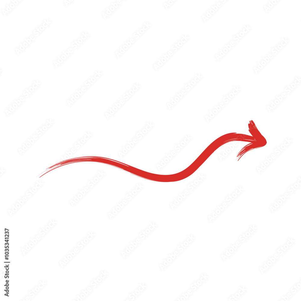 Arrow Brushstoke Arrow Brushstoke