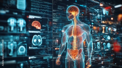 Digital Human Anatomy Visualization with Intricate Details