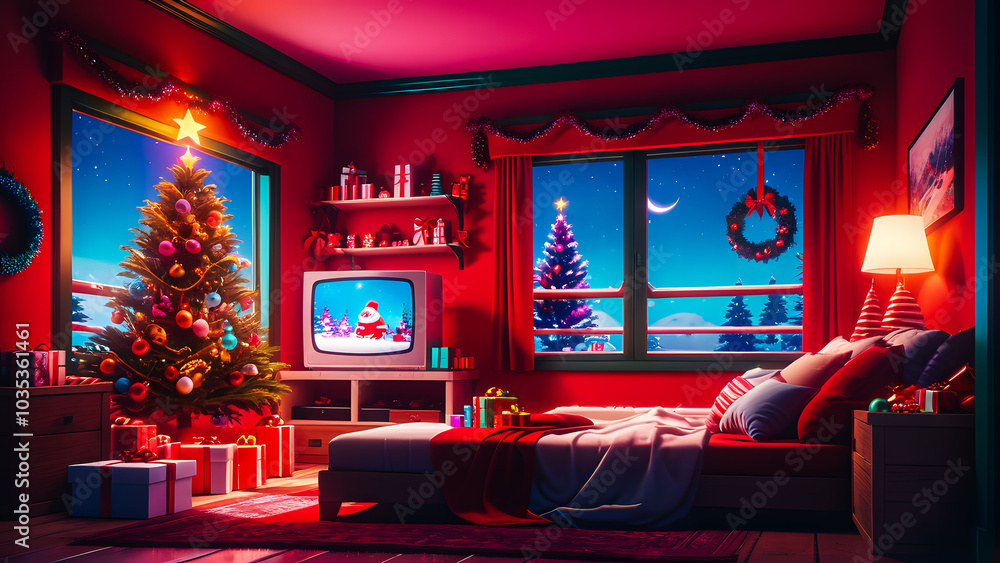 Christmas background 4k