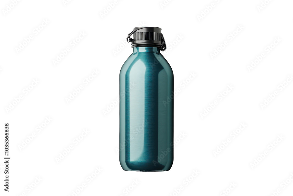 Durable Camping Hydration Flask with Insulated Design for Temperature Retention Isolated on Transparent Background Durable Camping Hydration Flask with Insulated Design for Temperature Retention Isolated on Transparent Background