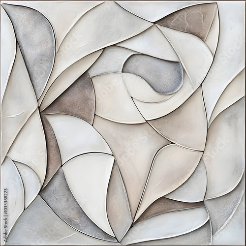 Geometric and Organic Doodle Tile and Carpet Designs with White Borders | Hand-drawn, Abstract, Floral, and Symmetrical Patterns in Soft Pastel and Earth Tones