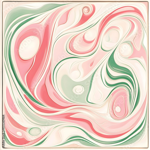 Geometric and Organic Doodle Tile and Carpet Designs with White Borders | Hand-drawn, Abstract, Floral, and Symmetrical Patterns in Soft Pastel and Earth Tones