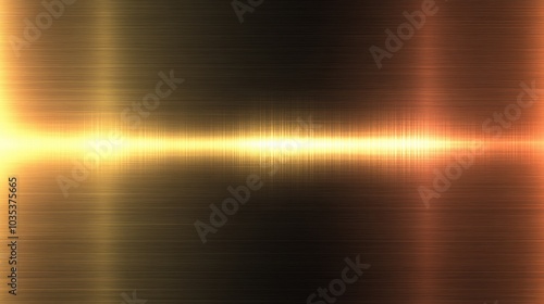 Smooth Golden Metallic Gradient Texture Background