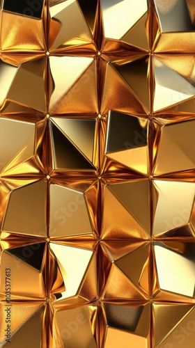 Elegant Metallic Gold Seamless Texture Background
