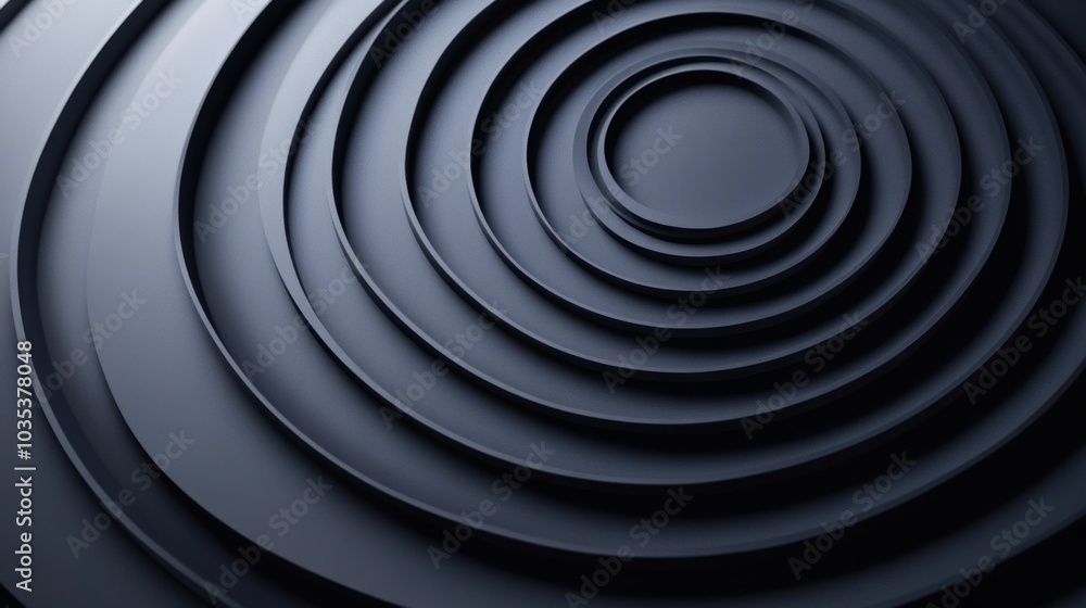 Concentric circles in various sizes, layered to create a rhythmic abstract background Concentric circles in various sizes, layered to create a rhythmic abstract background