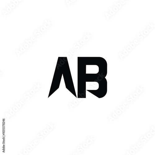 AB monogram logo design letter text name symbol monochrome logotype alphabet character simple logo Free Download AB monogram logo design letter text name symbol monochrome logotype alphabet character simple logo - GFXLoad