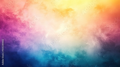 Wallpaper Mural Gradual gradient with soft transitions from warm to cool colors, forming a serene abstract background Torontodigital.ca