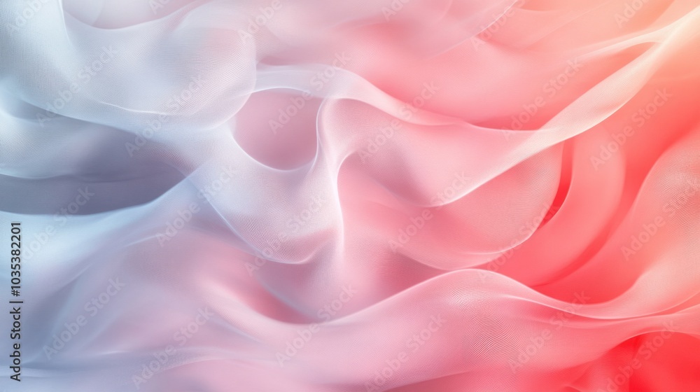 Obraz premium Soft smoke-like patterns swirling, forming an ethereal and abstract background