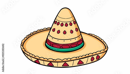 Sombrero Isolated