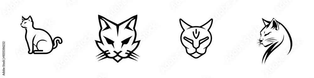 A stylized silhouette of a howling wolf set against a white background. A stylized silhouette of a howling wolf set against a white background.