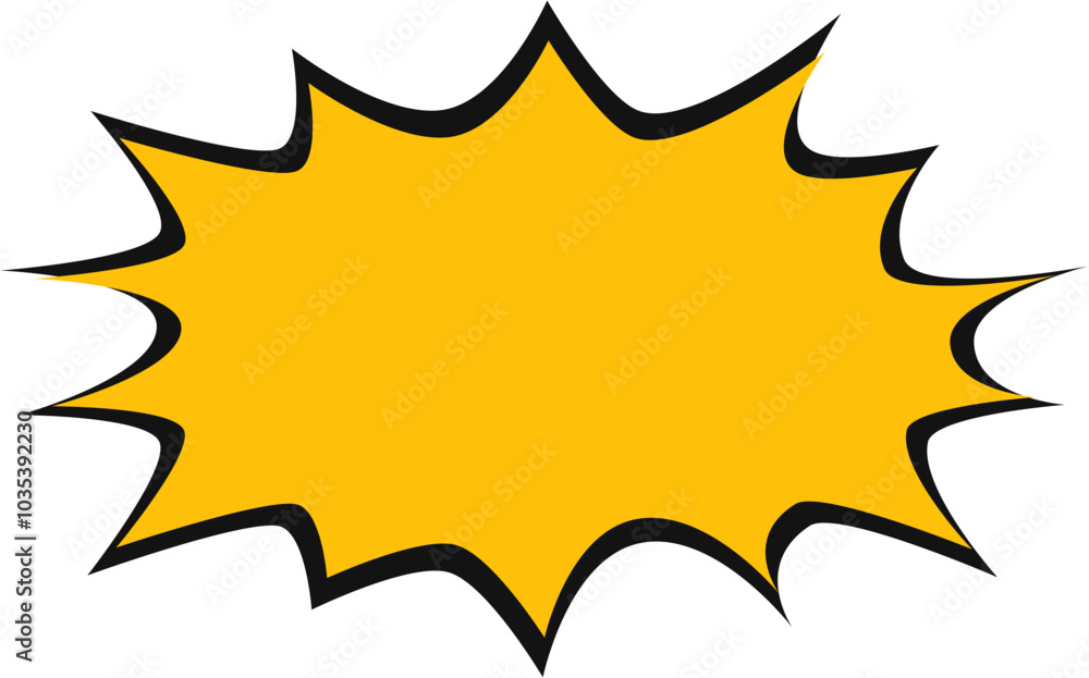 Cartoon Comic Explosion 