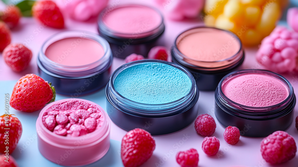 Commercial photos of cosmetics without text Commercial photos of cosmetics without text
