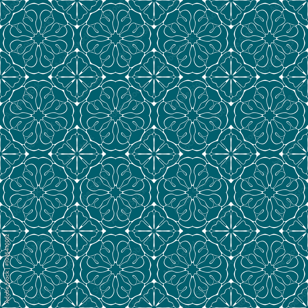 Decorative art nouveau wallpaper repeat pattern Decorative art nouveau wallpaper repeat pattern