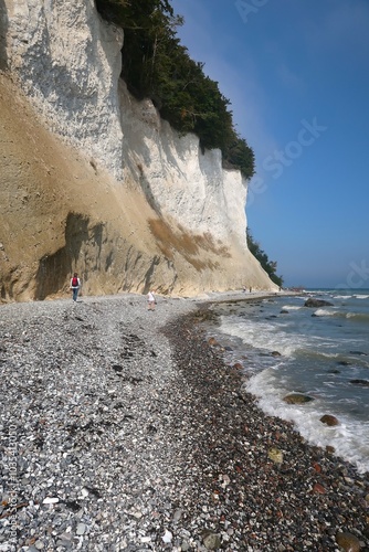 Strand und Kreidefelsen auf Rügen