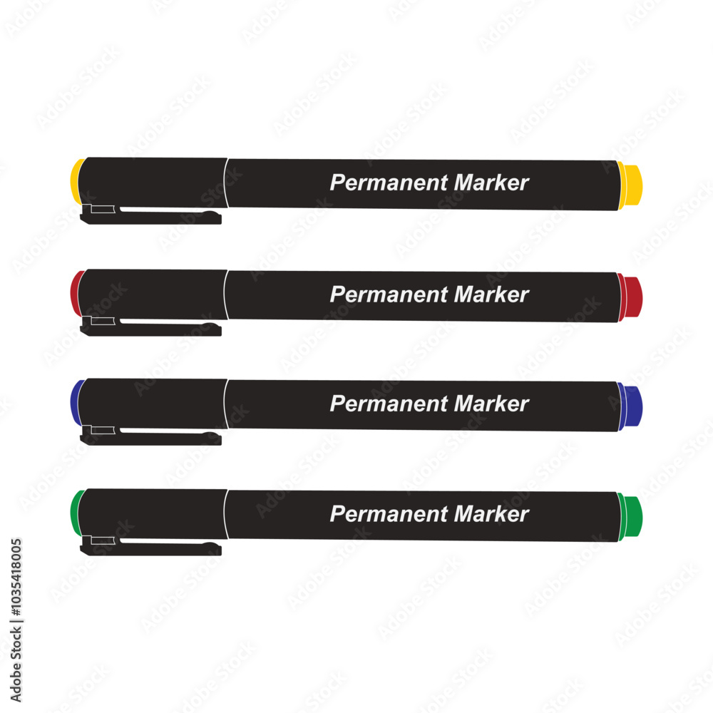 Permanent marker icon design Permanent marker icon design