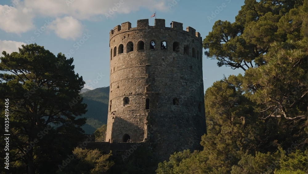A hidden archer tower waiting to be discovered A hidden archer tower waiting to be discovered