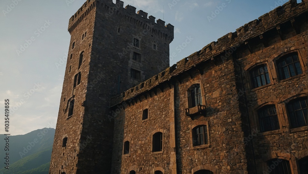 A historic archer tower with stunning views A historic archer tower with stunning views