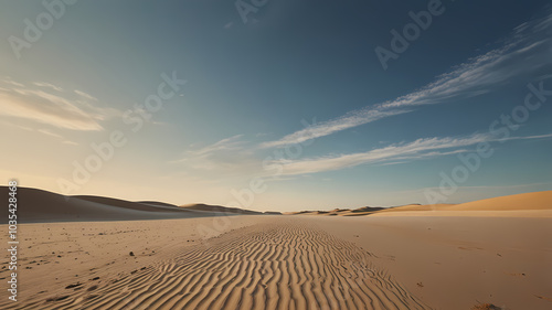 sand dunes in the desert